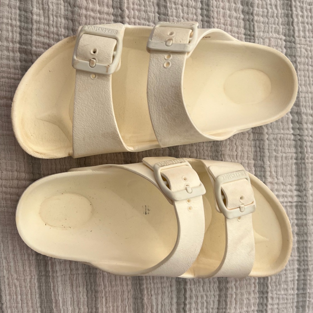 Birkenstock Kids White Sandals